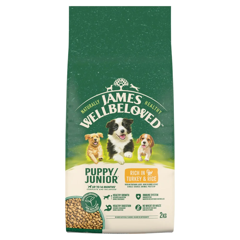 Hipoalergiczna Sucha Karma dla Szczeniąt Bogata w Indyka 2 kg Image 1